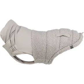 Zimní vesta AJOU s kožíškem, šedáXXS: 24cm, hruď: 34-40cm, krk: 29cm